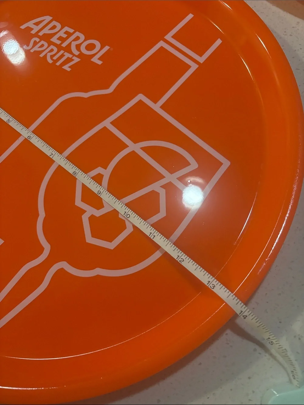 Orange Serving Tray - Aperol x 2